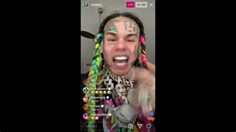 Tekashi Live On Ig Full Video Snitching And Still On Top Youtube