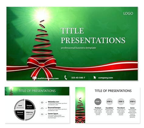 Bright Holiday Christmas Powerpoint Template