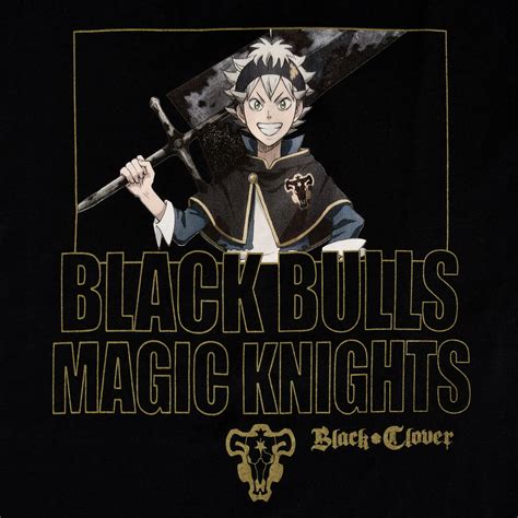 Black Clover Magic Knights T Shirt Schwarz Elbenwald