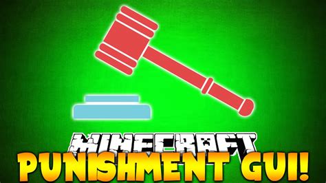 Minecraft Plugin Punishment Gui Youtube