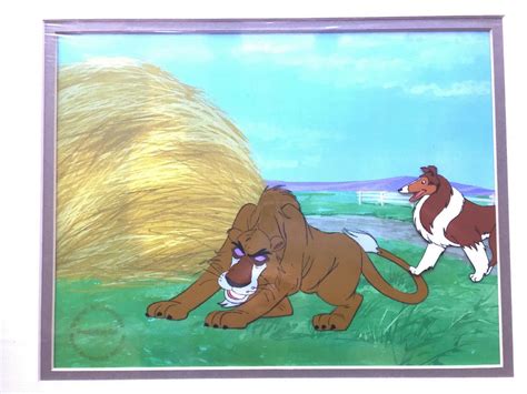 Original Production Animation Cel From Lassie Tv Show 1996806588