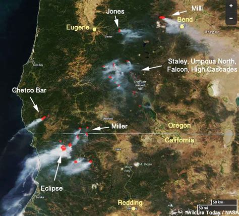 Fire Map Of Oregon Map