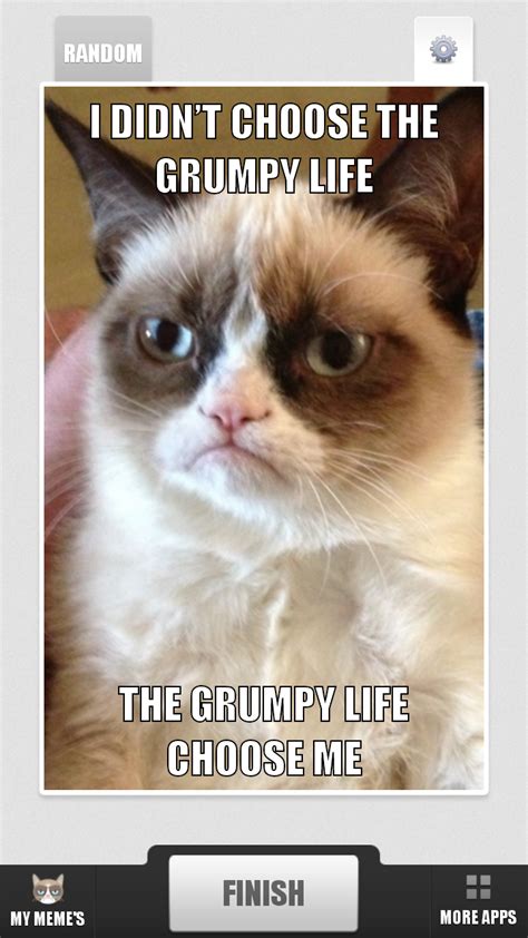 Grumpy Cat Meme Generator Amazonde Apps Für Android