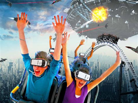 Six Flags Is Now Offering Vr Headsets On Select Roller Coasters Designs And Ideas On Dornob