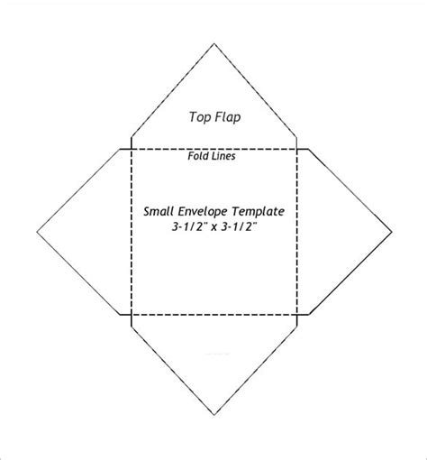 Tiny Envelope Template Hq Printable Documents