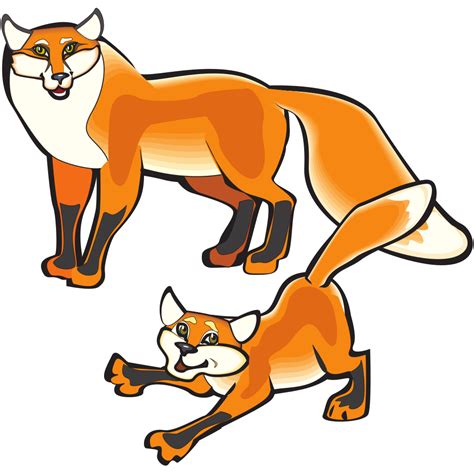 Parent And Child Foxes Png Svg Clip Art For Web Download Clip Art