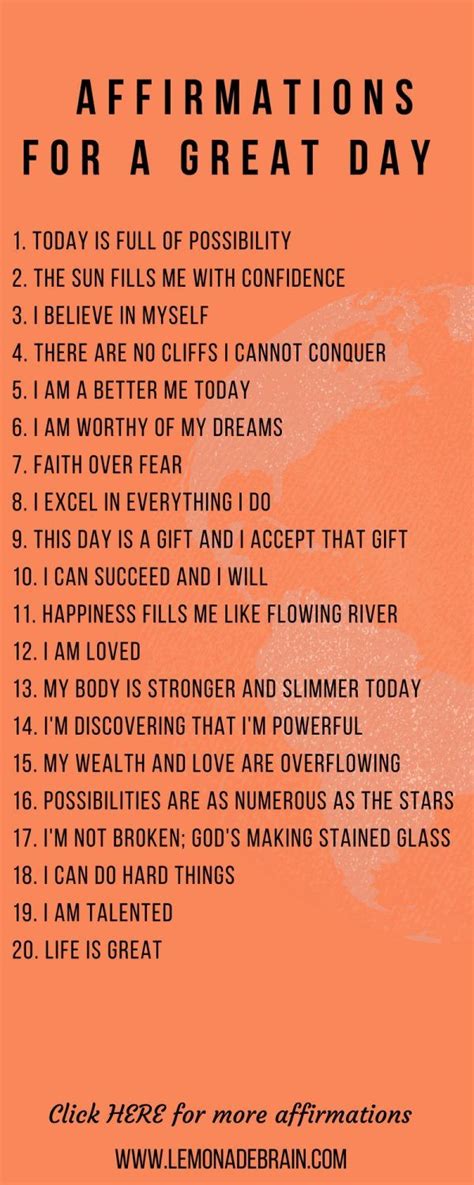 Affirmations That Will Change Your Life Affirmations Positive Self