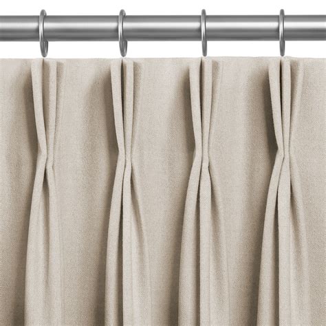 Draperies And Curtains A Guide To Custom Drapery Types Pinch Pleat