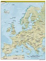 Maps of Europe | Map of Europe in English | Political, Administrative ...