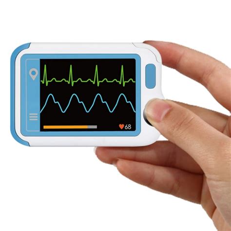 Portable Handheld Chest Heartbeat Home Monitor Zincera