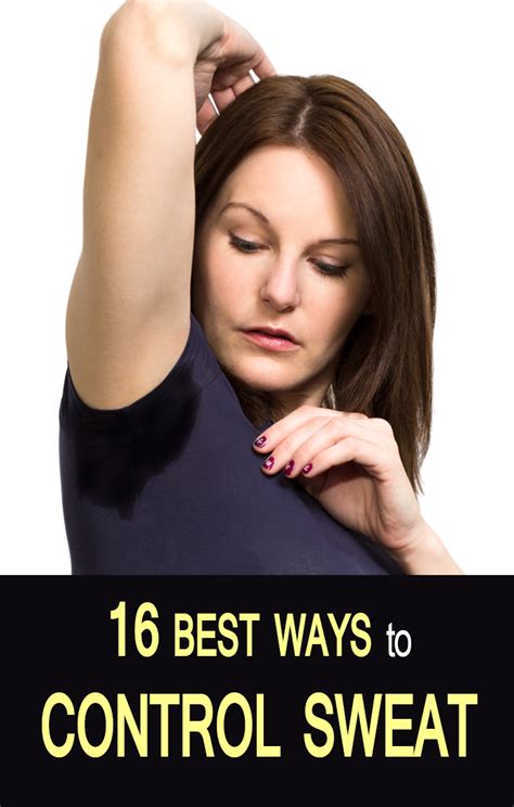 16 Diy Home Remedies For Excessive Sweating Fitness And Beauty Tips