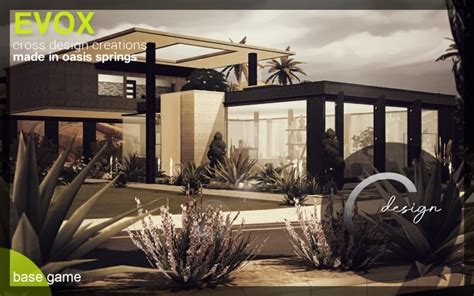 Evox House At Cross Design Sims 4 Updates