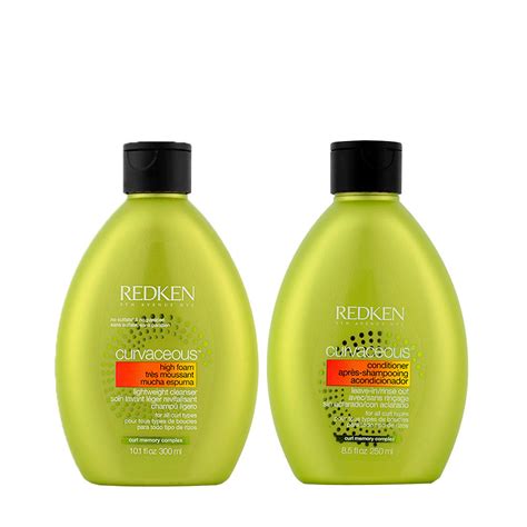 Redken Curvaceous Shampoo 300ml And Conditioner 250ml Curly Hair Hair