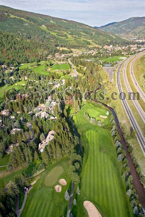 Vail Golf Course Vail Co Summer Aerial