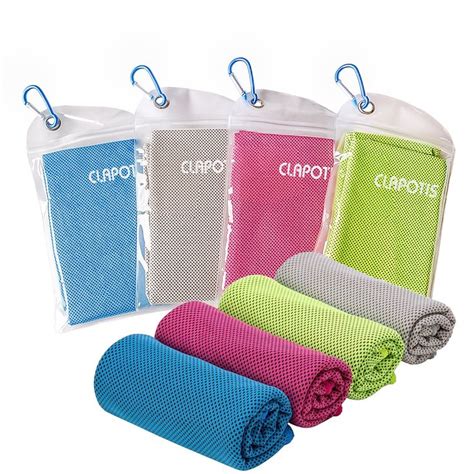 Clapotis Yoga Towel Cooling Towel Soft Breathable Ice Towel For Sports