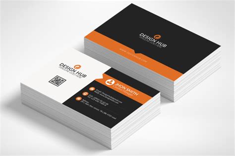 Save 25% on quantities of 300 or more. Professional Business Card Template By Designhub ...