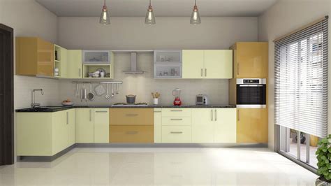 Collection by c c • last updated 2 days ago. L-Shape Modular Kitchen Interiors India | HomeLane