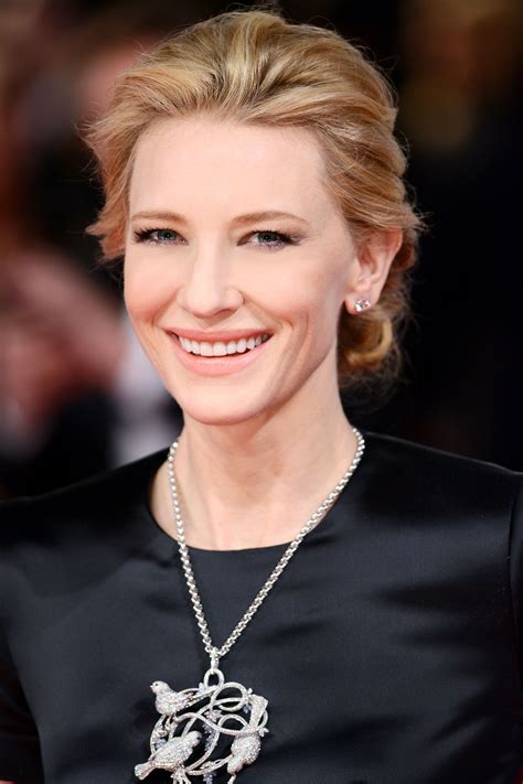 Tousled Front To Plait Cate Blanchette February 20 2014 Beauty