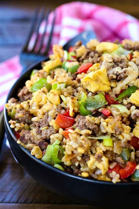 Ladle stew into hollowed out sourdough bowls, top with slice of provolone. Philly Cheesesteak Fried Rice | Beef & Peppers Fried Rice ...