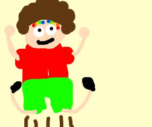 I really like the thicc eyebrows joke xd. owo vs uwu - Drawception