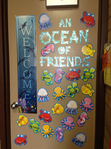 Kindergarten Classroom Door Decorations