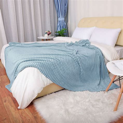 Soft Microplush Velvet Blanket Luxurious Fuzzy Fleece Throw All
