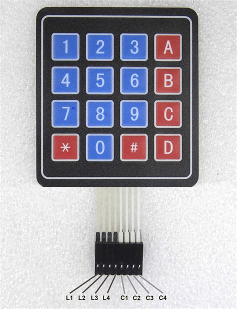 Arduino Keypad 4x4 E Display Digital Blog Eletrogate