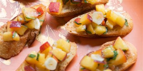 Stone Fruit Bruschetta Recipe Taste Of France