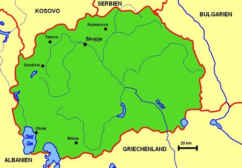 Dort leben etwa 530.000 menschen. Nordmazedonien - stateopedia.ch
