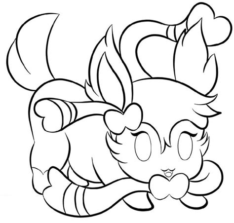 Sylveon Coloring Pages Printable Free Download K5 Worksheets