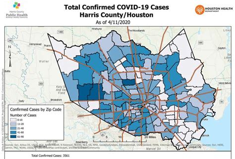 Harris County Releases Confirmed Coronavirus Cases By Zip Code