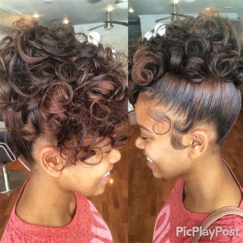 Pin Curl Updo Hairstyles For Black Hair 2020 Hair Ideas And Haircuts