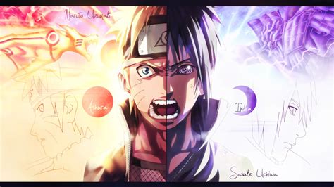 Fonds Décran Manga Naruto Naruto Vs Sasuke Final Battle Naruto Et