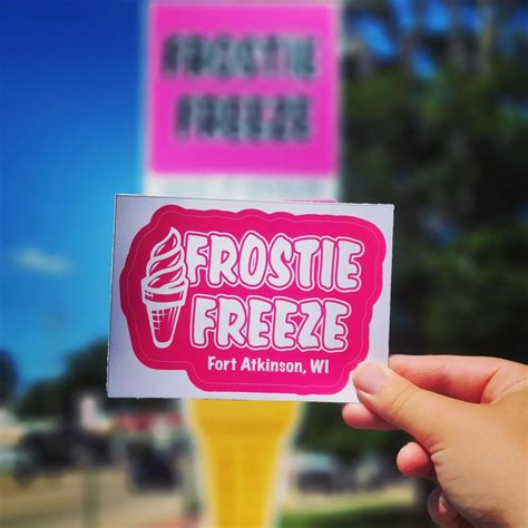 Stickers Now Available Frostie Freeze Fort Atkinson Facebook