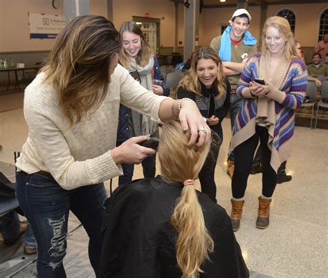 Shaving Heads For Charity All The Buzz At Bucknell News