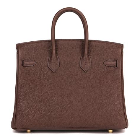 Hermès Rouge Sellier Togo Leather Birkin 25cm At 1stdibs
