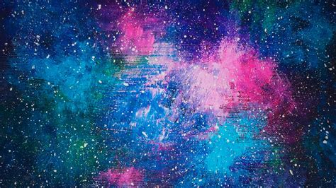 Acrylic Speed Painting Galaxy V Youtube
