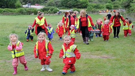 Dimples Day Nursery Does Sponsored Walk For Seren Wederell Who Has West