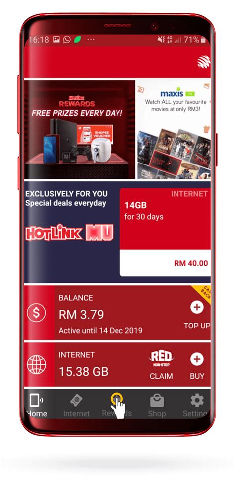 To find out more, visit www.hotlink.com.my/red check your balance, top up and buy mobile internet passes easily with the new. Hotlink Rewards - Free Phones Every Day | Hotlink