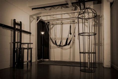 see inside the secret sex dungeons for hire around the uk with bondage beds and other kinky kit