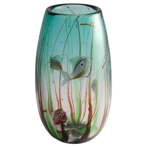 Tropical Fish Vase By Barbini For Sale At 1stdibs