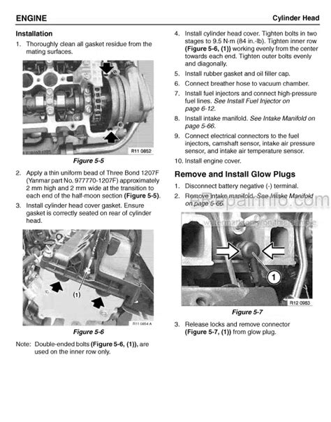 Yanmar 4by 150 4by 180 6by 220 6by 260 Service Manual Marine Engine