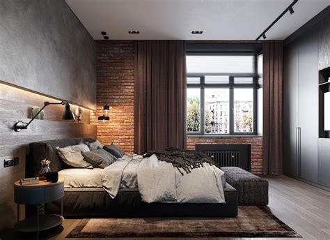 Three Enviable Industrial Style Interiors Loft Style Bedroom Loft