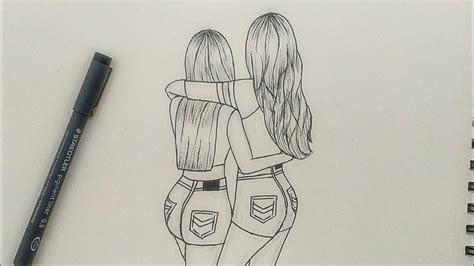 Bff Easy Simple Cute Drawings Showcase Your Love For Someone With This Simple And Cute Drawing