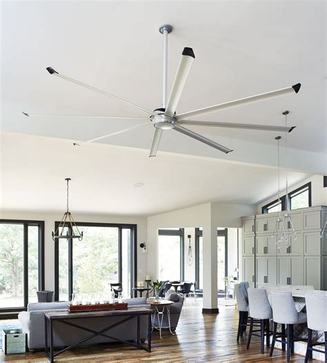 Finding the best large ceiling fans for high ceilings could be overwhelming: Haiku ceiling fans by in 2020 | Living room ceiling fan ...
