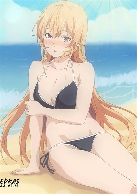 Anime Characters In Bikinis Finelineartillustrations