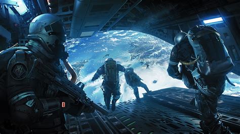 Sci Fi Soldier Skydiving 4k 68 Wallpaper Pc Desktop