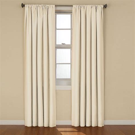 Eclipse Kendall Blackout Ivory Curtain Panel 84 In Length