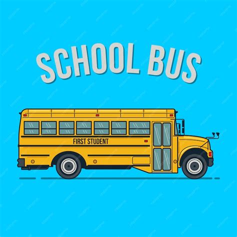Premium Vector School Bus
