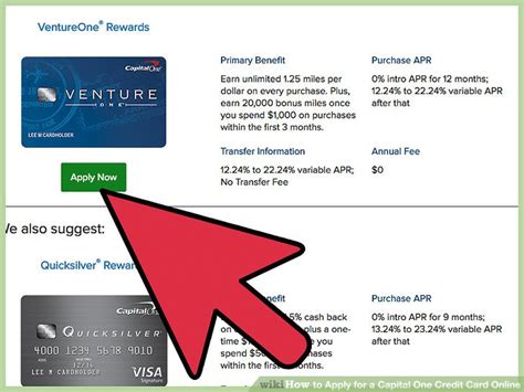 We did not find results for: How to Apply for a Capital One Credit Card Online: 9 Steps